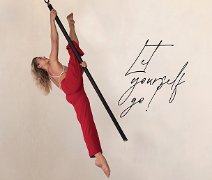 Lupit flying pole classic, rubber black, 45 mm Lupit flying pole classic, rubber black, 45 mm