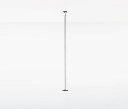 Lupit removable studio pro pole G4, two piece, chrome, 45 mm  