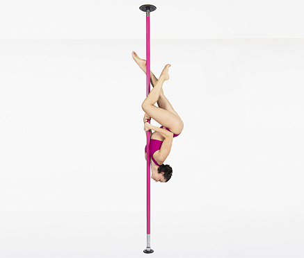 Lupit pole Diamond G2, quick lock, pink, 45mm