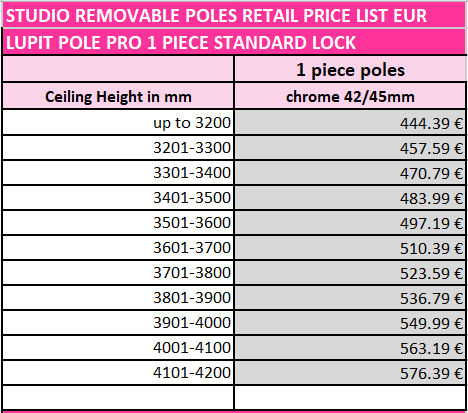 PRICE LIST 